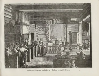 Illustration aus dem Buch Nordiska taflor von unbekanntem Autor und herausgegeben von Albert Bonnier